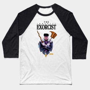 The Immortal Exorcist (White) Baseball T-Shirt